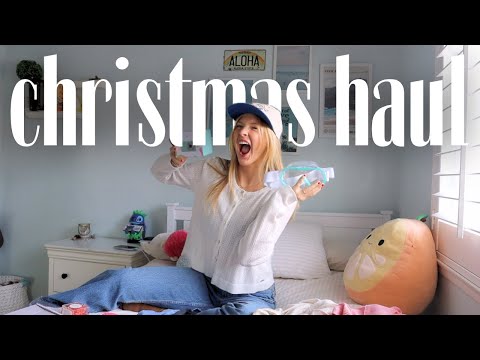 what i got for christmas haul - vlogmas day 24