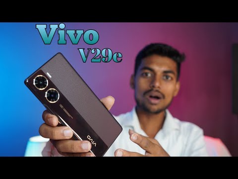 vivo V29e with Artistic design unboxing - vivo new 5G mobile - V29e - Dazzling design + Slim display