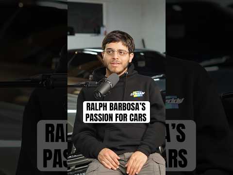 Ralph Barbosa Shares His Passion For Cars 😀 #shorts