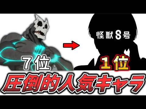 【怪獣8号】キャラクター人気ランキング