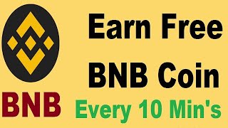 How to Earn BNB Coin Free in Home Online Earnings / No investment / Earn up to 4895 every 5 minutes