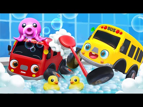 Bubble Bath Song + Don't Put Toy in the Potty | Good Habits | Nursery Rhymes & Kids Songs - Baby Car