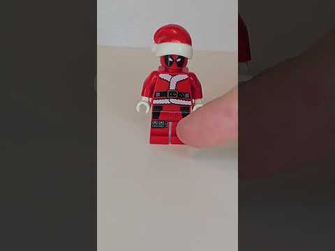 How to build santa deadpool as a minifigure