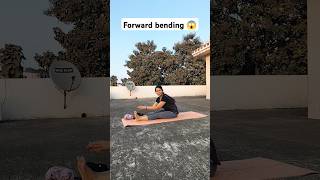 Try this streching ⏩.#forwardbend #yoga #fitnesstips #healthylifestyle #shorts