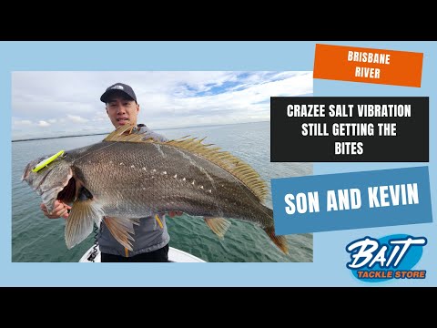 Crazee Lures Still getting the bites in the brisbane river!