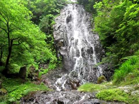 京丹後市　霧降の滝　マイナスイオン・・・