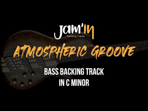 Atmospheric Groove Bass Backing Track in C Minor