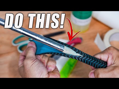 The Simple Way to Change Your Golf Grips at Home!