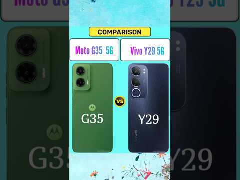 Moto G35 5G 🆚 Vivo Y29 5G