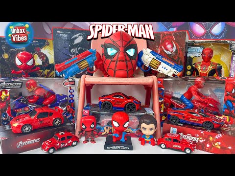 Satisfying with Unboxing Marvel Spiderman l Spider Bot  Spiderman RC Motorcycle Toys Collection ASMR