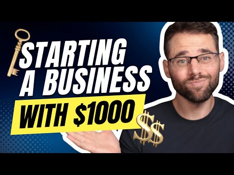 How To Start A Business with $1000 (IS IT ENOUGH?) | Business Tips & Tricks