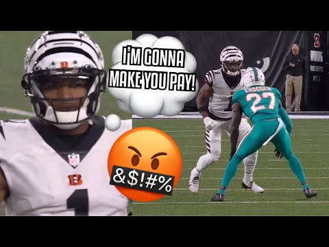 They Put a 6th String DB on Ja’Marr Chase… 😅 Bengals Vs Dolphins 2022 highlights