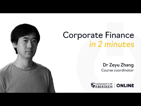 Corporate Finance – an online MSc Finance short course