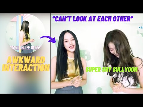 Painfully *AWKWARD* interaction between Minji and NMIXX’s Sullyoon