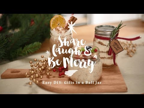 【簡易DIY：玻璃瓶內的小心意 Easy DIY: Gifts in a Ball Jar】