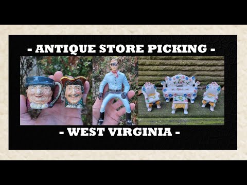 Antique Store Picking West Virginia - Toys - Royal Doulton - Flea Market - Lone Ranger Figure - Doll