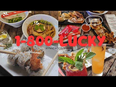 1-800-LUCKY Virtual Tour: A Weekend in Wynnewood, Miami FOODIE FAV VIBE