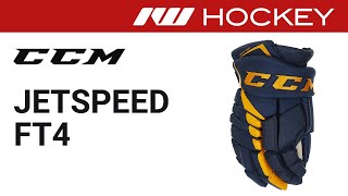 CCM JetSpeed FT4 Glove Review