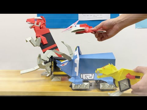 Paper Power Rangers 中二 スーパー戦隊シリーズ