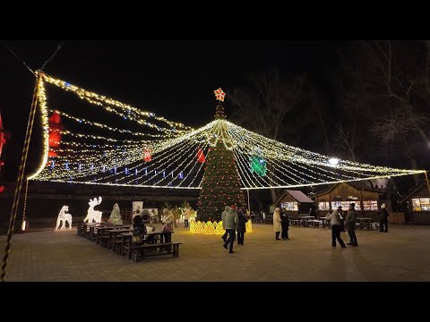 Скоро Новый Год, в Парке Лога уже праздничное настроение и водят хороводы!