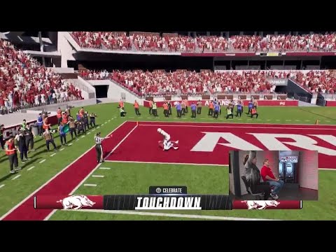 Mike Irwin plays EA Sports College Football 25 for the VERY FIRST TIME