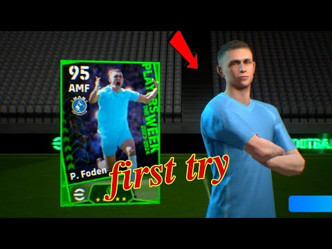 Trick to get P. Foden 🤫| trick P. Foden in efootball mobile 2024 |efootball players trick......!