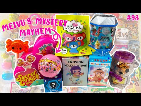 UNBOXING 8 BLIND BOXES! POP MART Pucky, Disney Surprise Capsule, Secret Crush, Tokidoki | MMM #98