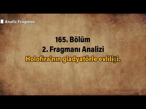 Holofira'nın gladyatörle evliliği.