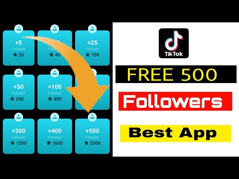 🔥Best App For Free 500 Follower ✅  free tiktok followers and likes.