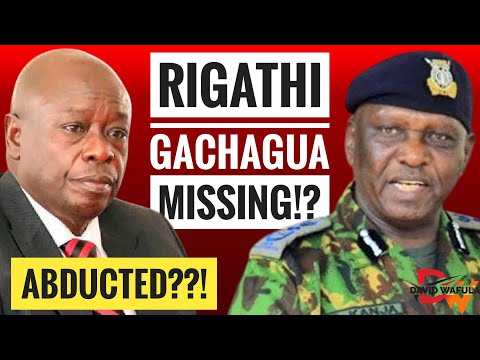 DISTURBING NEWS THAT RIGATHI GACHAGUA HAS BEEN ABDUCTED!?