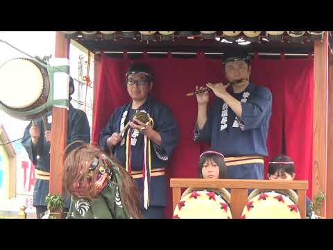 上郷八坂神社例大祭(本宮)中郷囃子連   2024