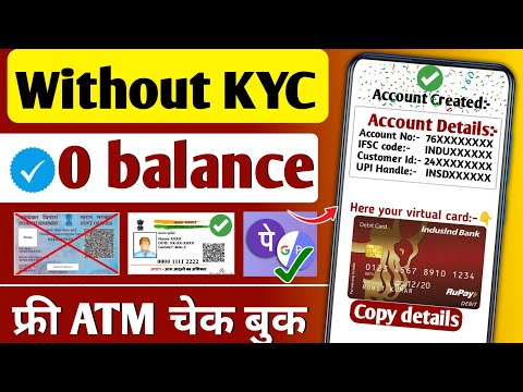 Open zero balance account without video kyc | best saving account without video kyc |