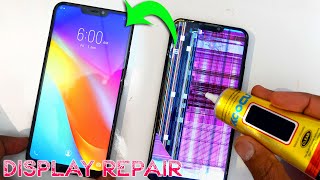 How to repair any android smart phone broken display glass LCD screen easily