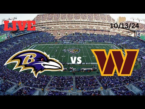 Baltimore Ravens (3-2) vs Washington Commanders (4-1) | LIVE Watch Party | BW Hosts BW Game 10/13/24