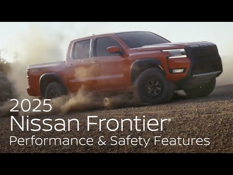 2025 Nissan Frontier® Pickup Truck | Performance & Safety Features