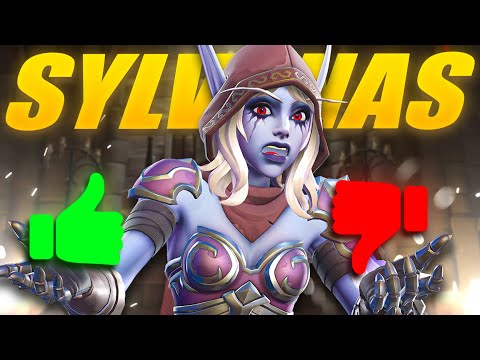 Using the new Sylvanas Widowmaker skin... Is it worth it???