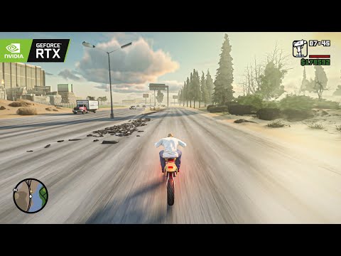 GTA San Andreas RTX 4090 'Explosive Situation' Missions 4K Gameplay! GTA SA Remastered Graphics Mod