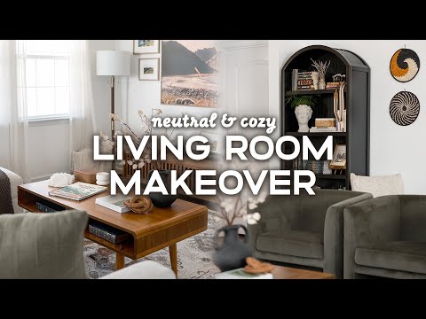 LIVING ROOM MAKEOVER ✨ | Cozy & Calm Living Room Decorating Ideas