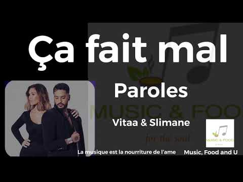 Ça fait mal - Vitaa et Slimane (Paroles/Lyrics) remix Cover