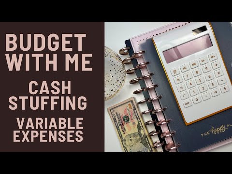 BUDGET WITH ME - Monthly Income, Stuffing Cash Envelopes, Paychecks | Dave Ramsey Inspired