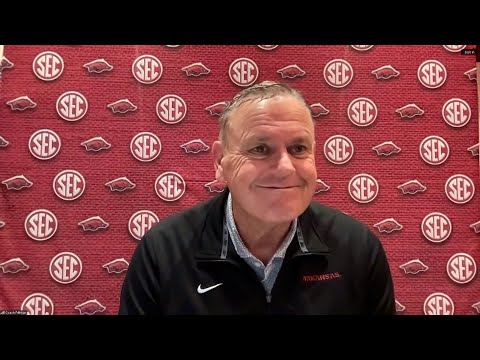 Sam Pittman speaks Portal, Braylen Russell & Hogs Practices ahead of AutoZone Liberty Bowl