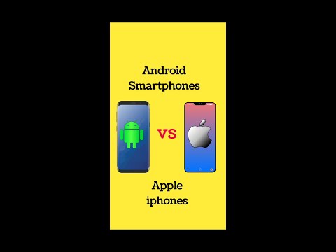 Android Smartphones vs Apple iPhones | android vs iphone | android vs ios