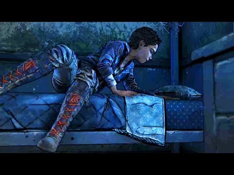 Give the Bed a Chance: AJ and Clementine Bedtime Talk (Telltale Walking Dead Final Season 4)