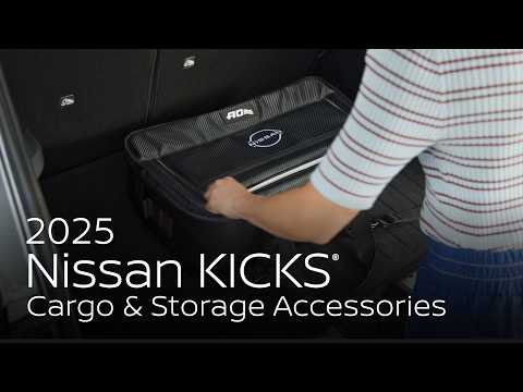 All-New 2025 Nissan Kicks® SUV | Cargo & Storage Accessories