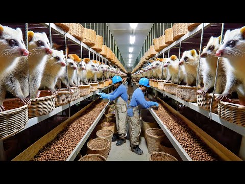 Millions Tons Of Civet Coffee Are Harvested And Processed In Factories – Civet Coffee Farms