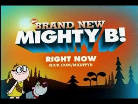 Nickelodeon Mighty B New Episode Bumper (September 24, 2009)