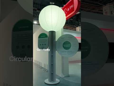 LG at CES 2025 :  Sustainability Tree I LG