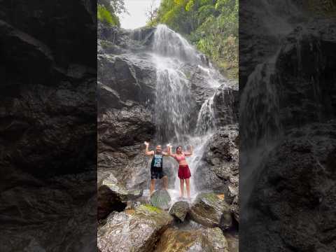 Mini Miss I Challenge In The Waterfall,Philippines 🤣