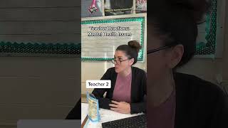 Teacher Reactions: Mental Health #teacher #teacherlife #schoollife  #youtubelife #youtubecommunity