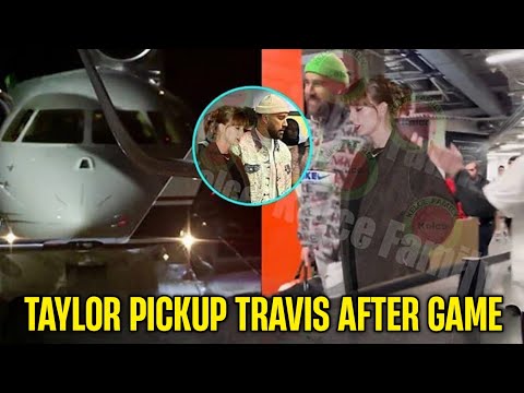 1 MIN AGO: Taylor Swift & Travis Kelce board PLANE back to New York after the Chiefs win over Browns